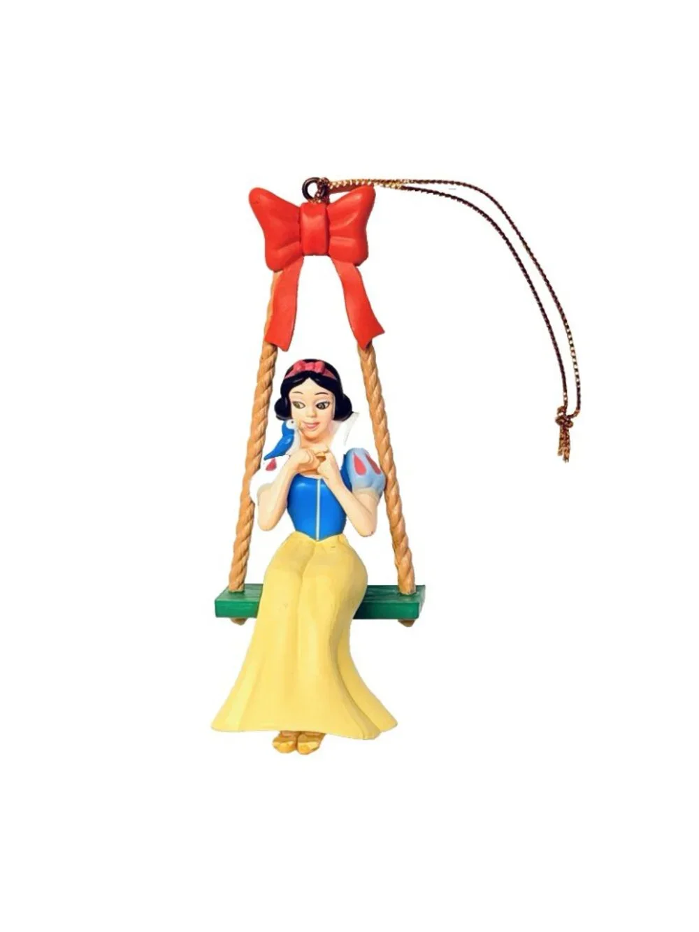 Disney Grolier 3 Ornaments Little Mermaid Ariel Cinderella Snow White w/ Boxes